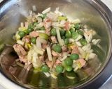 ラーショ風のネギ焼豚de簡単炒飯❣️作り方2写真