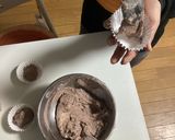 米粉と豆腐のチョコバナナマフィン作り方4写真