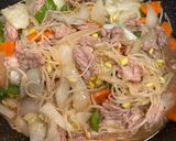 鶏せせり肉で作る肉野菜炒め作り方4写真