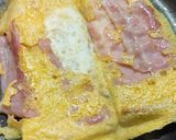 ベーコン卵チーサンド作り方7写真