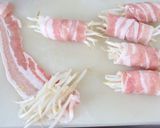 ご飯が進む♪もやしのヤンニョム肉巻き作り方1写真