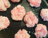 簡単、豚こま肉ミートボール。甘酢あん作り方3写真