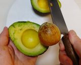 アボカドの種の取り方作り方6写真