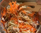 にんじんとサラダチキンの冷製パスタ作り方7写真