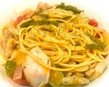 鍋の素を使ったアラビアータ風パスタ作り方5写真