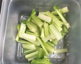 小松菜の中華炒め🇨🇳作り方1写真