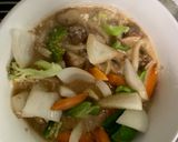 お一人様洋風ミートローフ味豆腐野菜炒め作り方15写真