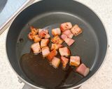 ベーコンの照り焼きで和風ポテトサラダ作り方4写真