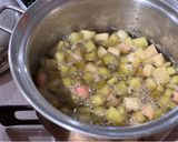 【給食の味】煮るだけ♡手作りルバーブジャム作り方4写真