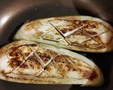 白ナスのゆず味噌のせ作り方4写真