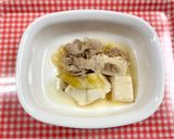 [保育園幼児食]肉豆腐作り方4写真