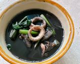 沖縄伝統料理 いかすみ汁 作り方5写真