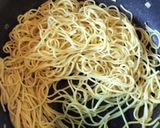 シーフードミックス和風バター醤油焼きそば作り方4写真