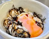 塩昆布バター目玉焼きご飯作り方3写真