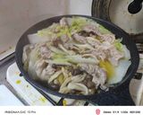 きのこと白菜と豚こまのエバラ寄せ鍋作り方4写真