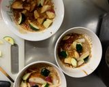 根菜茄子白菜オイトマト炒飯味温野菜サラダ作り方6写真