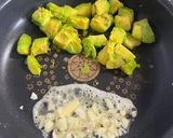 アボカドガリバタ丼作り方2写真