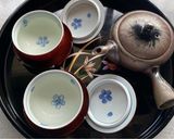 粉茶で温かいお茶と冷茶作り方2写真