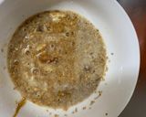 お一人様簡単洋風梅パスタ味豆腐野菜炒め作り方3写真