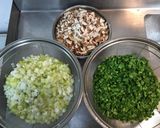 【保育園給食】にら卵焼き作り方1写真