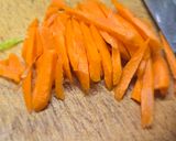 鶏肉の野菜巻き　照り作り方2写真