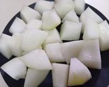 とろとろ冬瓜の白味噌あん作り方2写真