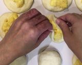 玉子２個で作る、ダブルクリームメロンパン作り方24写真