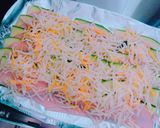 ＊ズッキーニとハムのチーズ焼き＊作り方3写真