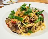 カリサクパン粉de鯖缶と茄子のシチリア風パスタ🎵作り方9写真
