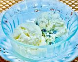 材料3つ‼️本格バニラアイス作り方5写真