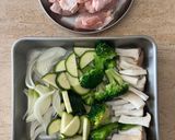 鶏肉と野菜のカポナータ風トマト炒め作り方1写真