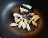 プチヴェール、エリンギ、新玉葱の焼きそば作り方6写真