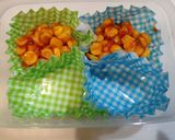 コーンのケチャ＆チーズ焼き作り方5写真