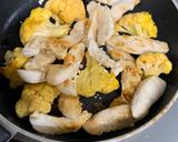 鶏ささみとカリフラワーの中華炒め作り方6写真