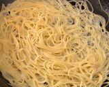 ハムとキャベツのクリームスパゲッティ作り方2写真