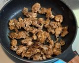 カリカリ豚の香味ソース わさび菜サラダ♪作り方4写真