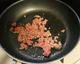 かぼちゃとひき肉のケチャップ煮作り方2写真