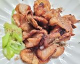 酒豪が唸る🍺鶏皮オツマミ🐓ナンプラー🌙深夜居酒屋作り方4写真