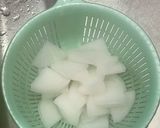 鶏むね肉で麻婆大根！作り方2写真