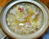 ズワイ蟹のかに雑炊作り方4写真