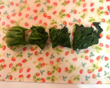 ほうれん草とかにかまのユッケ風ナムル作り方3写真
