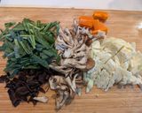 ダイエット用♪胸肉皿うどん作り方1写真