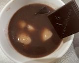 鏡開き！チョコ入りおしるこ作り方3写真