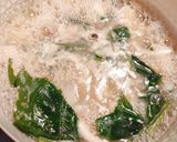 ほうれん草と玉ねぎのしめじ豆腐味噌汁作り方6写真