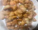 ぼんじりのカリカリ黒胡椒レモン炒め作り方5写真