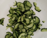 きゅうりとわかめとツナのさっぱり酢の物作り方1写真