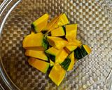 ★レンジでチン！かぼちゃの煮物とマヨ和え作り方7写真