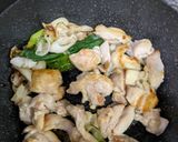鶏ネギうどん作り方1写真