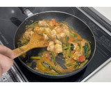 鶏肉とにんにくの芽のトマト煮★動画あり★作り方14写真