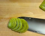 キウイ🥝をカットして綺麗に並べる作り方6写真